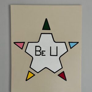 "Be U" canvas