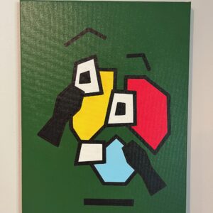 "Why Worry" canvas
