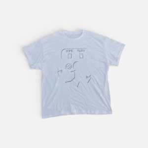 "Never Retired" white tee