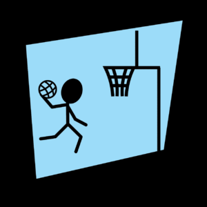 "Never Retired" canvas