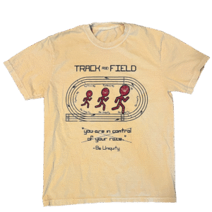 "Track and Field" tee